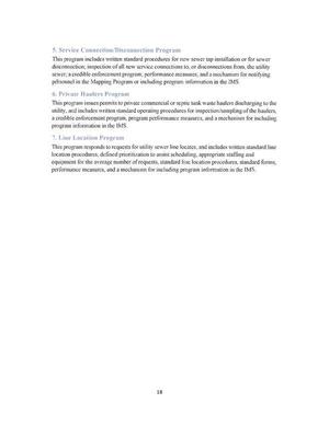 [credible enforcement program: performance measures; and a mechanism for notifying]
