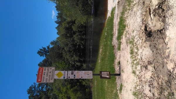[Nankin Boat Ramp signs]