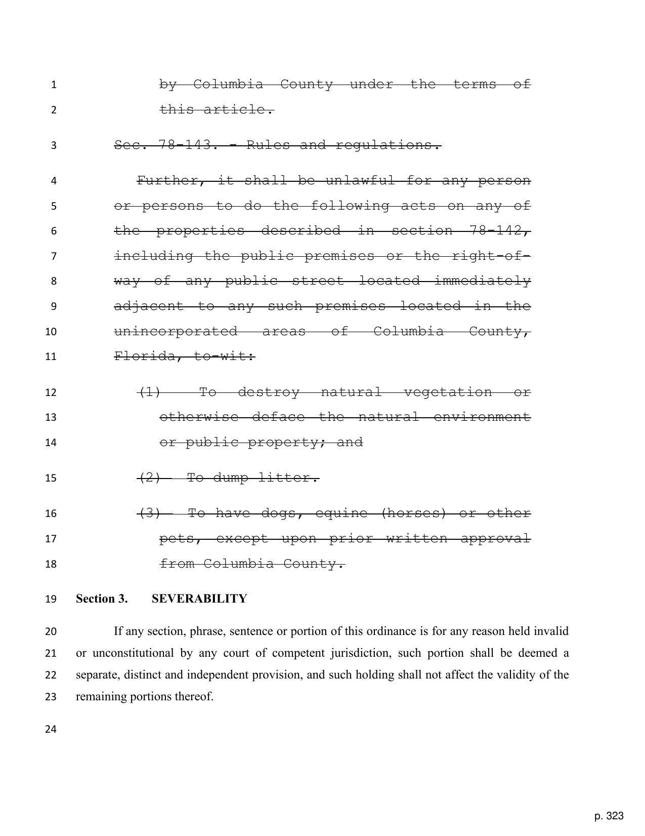Section 3. Severability