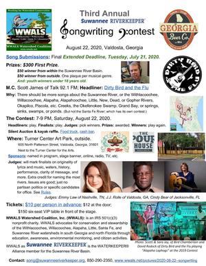 [2020 Suwannee Riverkeeper Songwriting Contest]