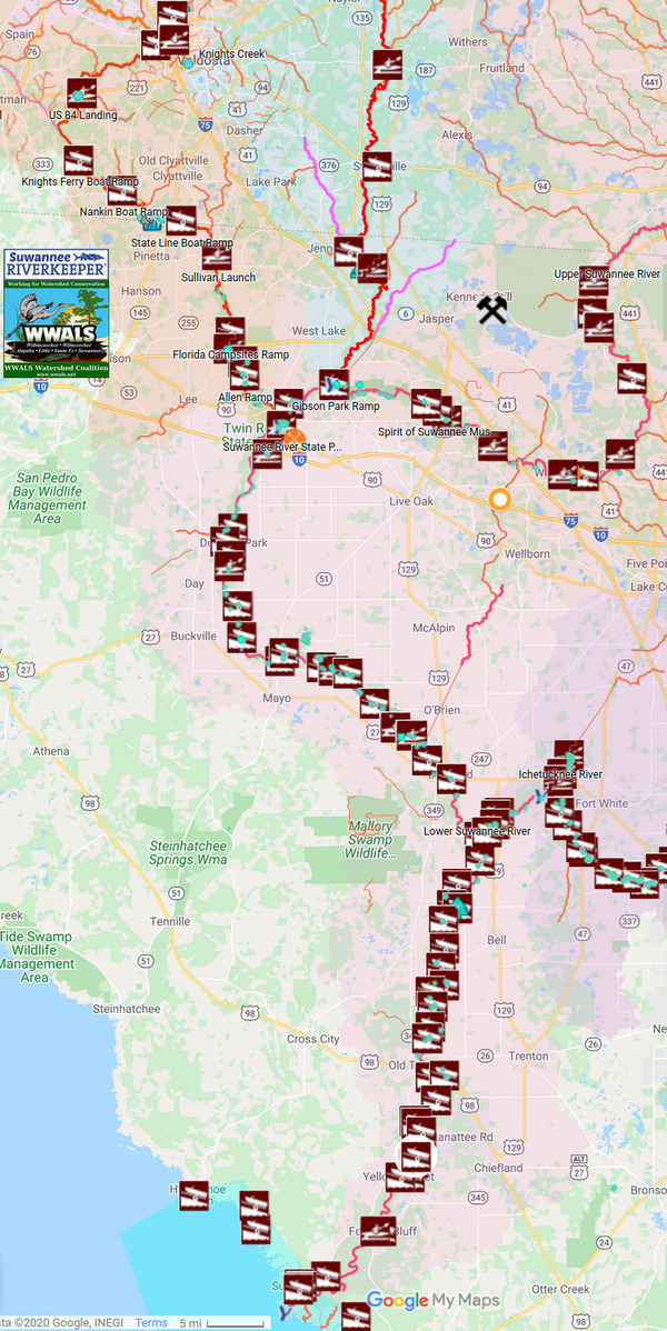 [Withlacoochee and Suwannee Rivers]