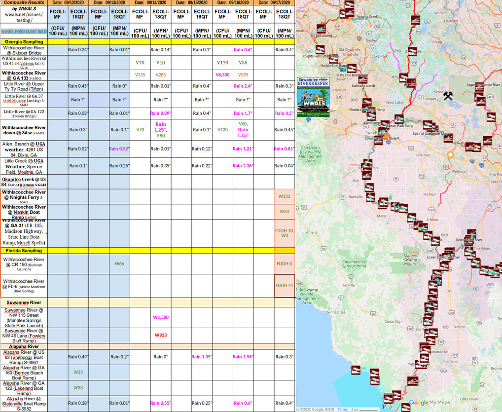 [Chart and Map]
