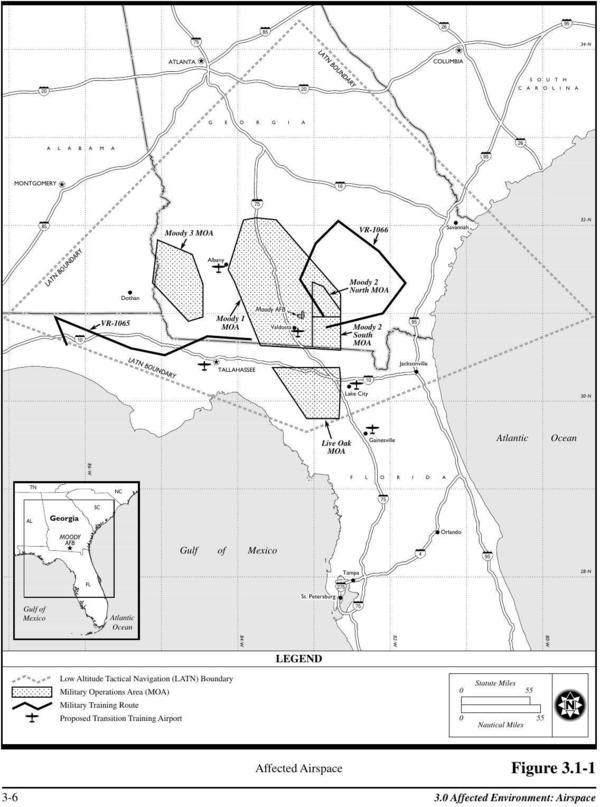 Affected Airspace