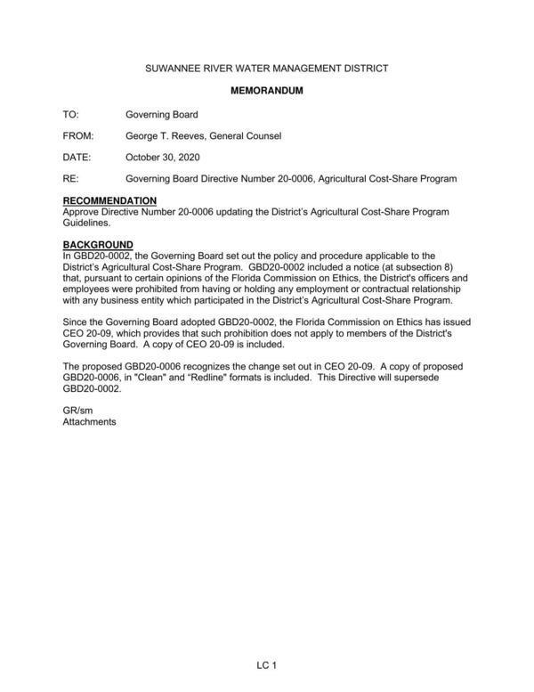[SRWMD Board members can have conracts or employment with businesses in Cost-Share Program]