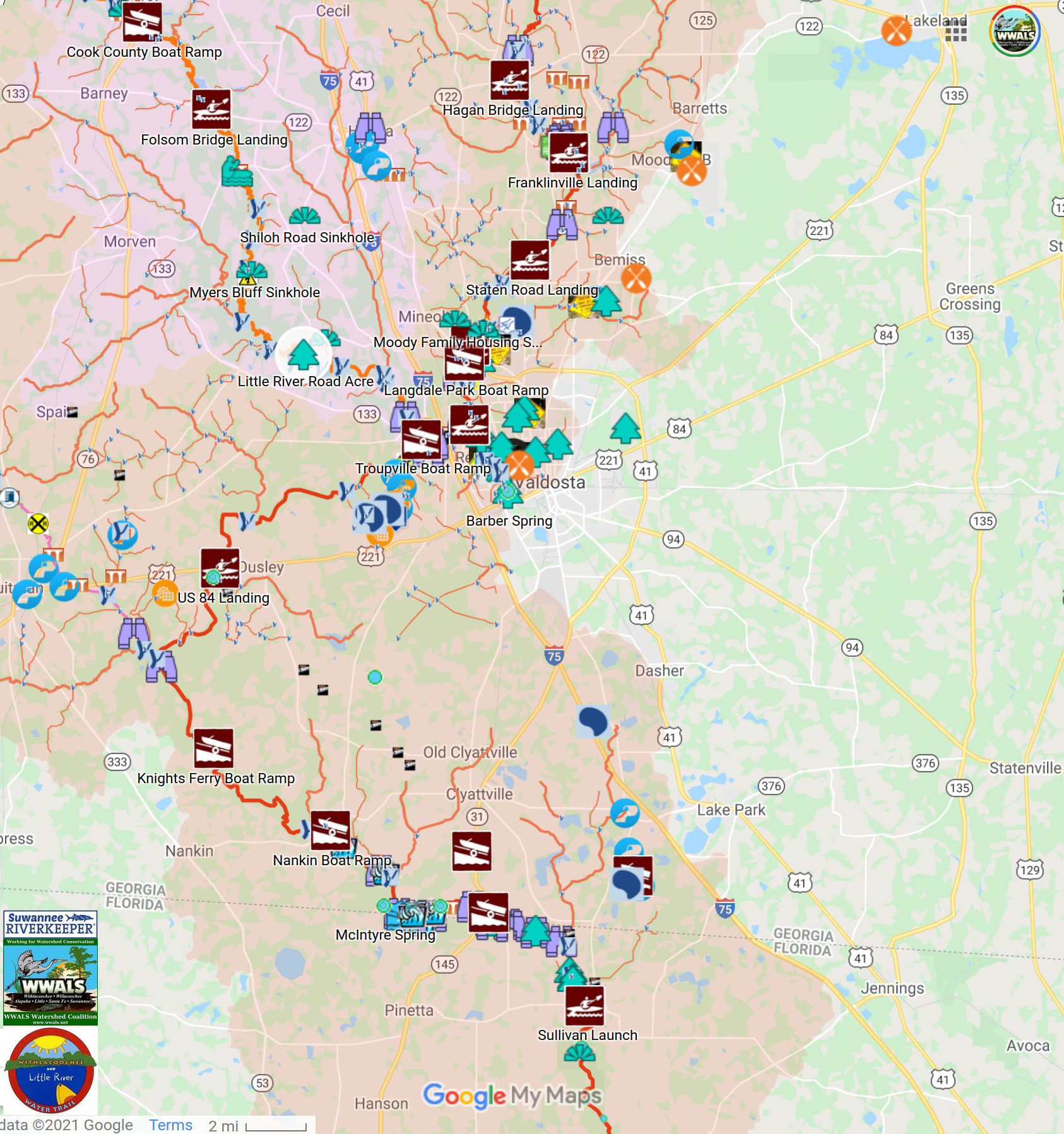 Map: WLRWT Lowndes County