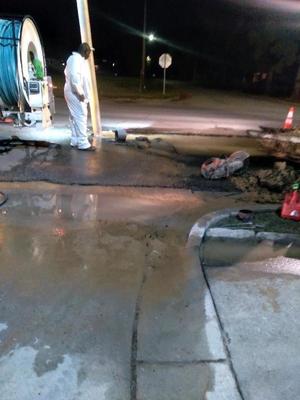 [Hose and hole]
