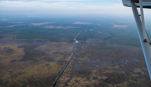 [E up Suwannee Canal to Boat Ramp and ONWR HQ, 30.733151, -82.157585]