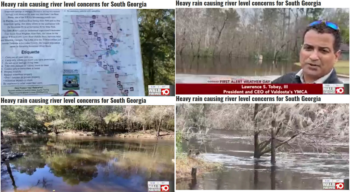 [Left: Troupville Boat Ramp; Right: YMCA, Statenville Boat Ramp]