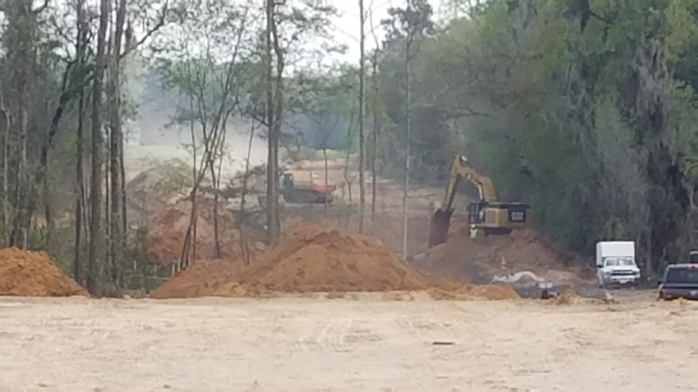 Sabal Trail digging south of Knights Ferry Road 2021-03-08