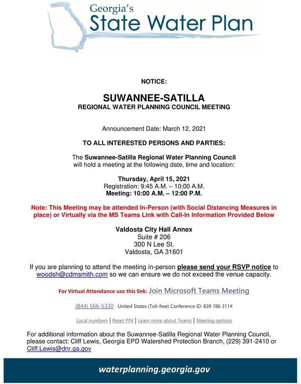 [Public Notice 15 APR 2021]