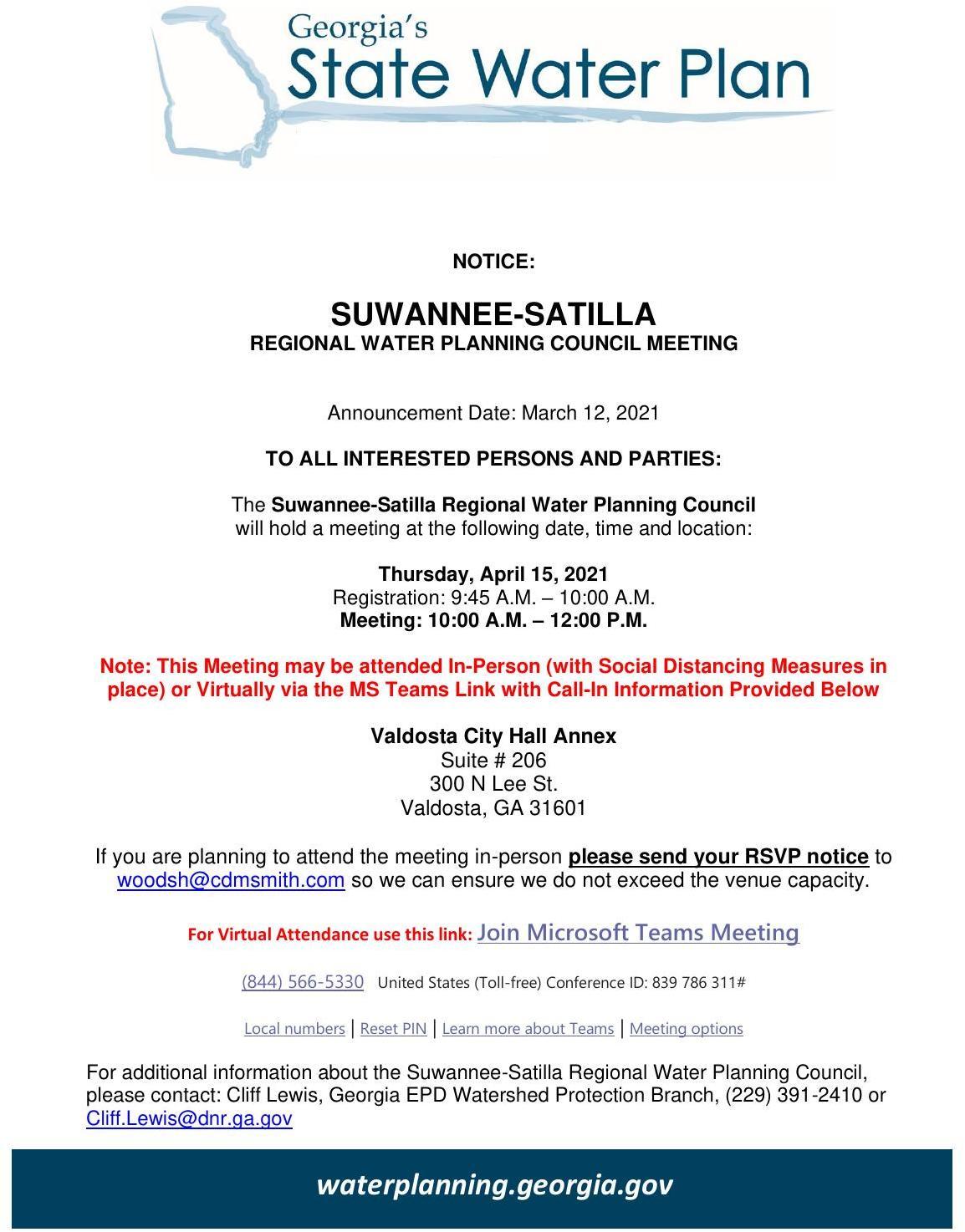 Public Notice 15 APR 2021