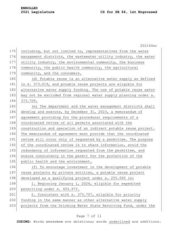 Expedited permitting and the Drinking Water State Revolving Fund