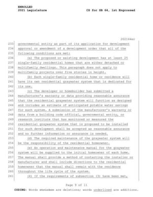 [Graywater operation and maintenance]