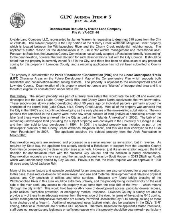 [Conservation, Greenspace, Trails, Brief History]