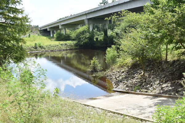 State Line Boat Ramp Bridge, Withlacoochee River @ GA 133 2021-09-02