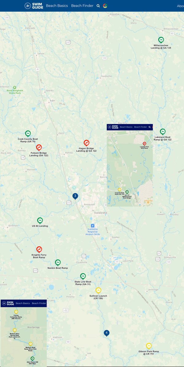 [Bad Little, Withlacoochee, good Alapaha, Swim Guide 2021-09-09]