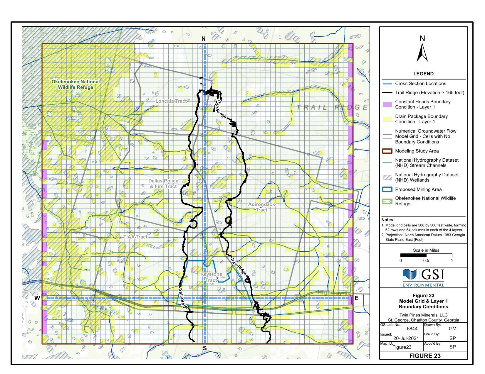 Figure 23. Model Grid...