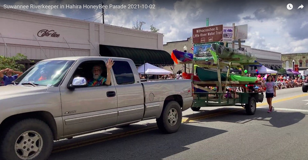 [Float in parade]