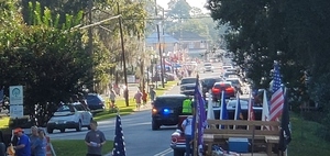 [Parade forming up]