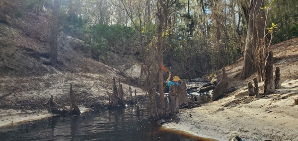 [Mike Byerly paddling up, 14:11:18, 30.5239779, -82.7275273]