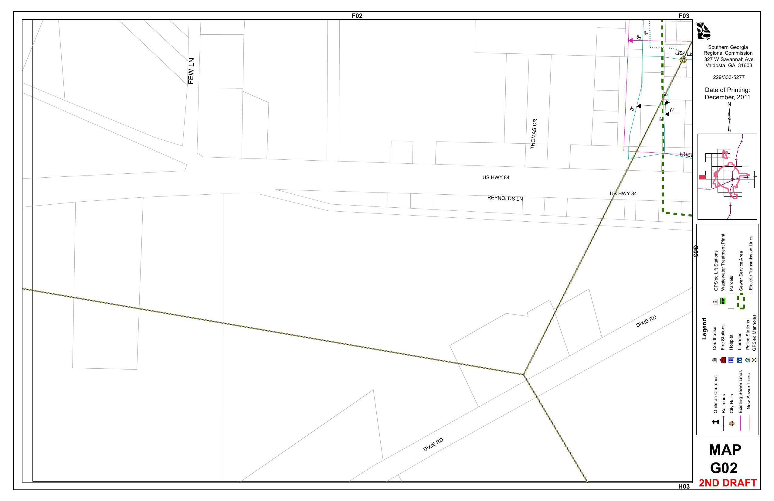 Quitman Sewer Mapbook Page 23