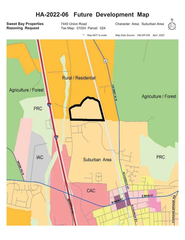 Future Development Map