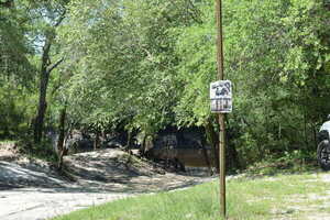 [Knights Ferry Boat Ramp Sign, Withlacoochee River]