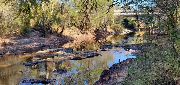 [Upstream to the Little River GA 133 Bridge, 11:04:51, 30.8519297, -83.3472014]