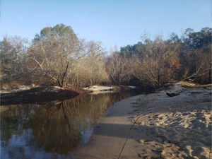 [Folsom Bridge Landing upstream, Little River @ GA 122 2022-12-08]