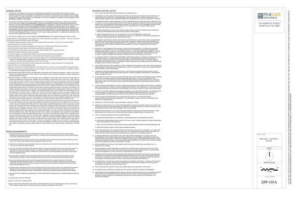 Erosion Control Notes