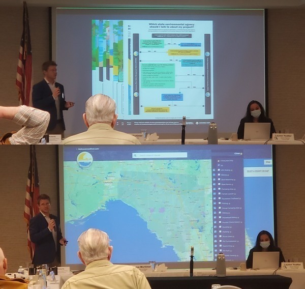 [SRWMD, Merrillee, Suwannee Riverkeeper, Columbia County Reporter @ NCFRPC 2023-01-26]