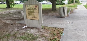 [Rules of the Trail, Azalea City Trail at Lee Street, 2023:05:23 15:19:14, 30.8488771, -83.2780462]