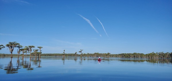 [Shirley making contrails]