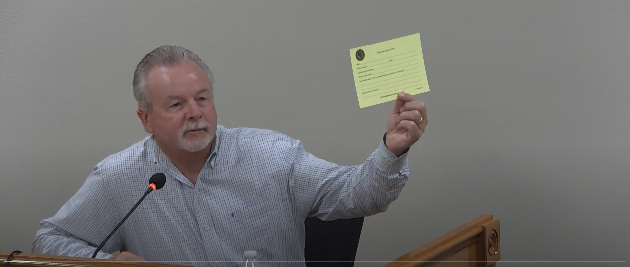 County Administrator Gregg Scott