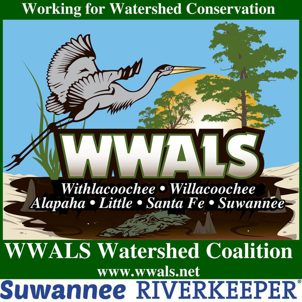 [WWALS and Suwannee Riverkeeper Logos]