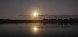 [Moon reflection]