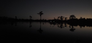 [Boat lights dusk]