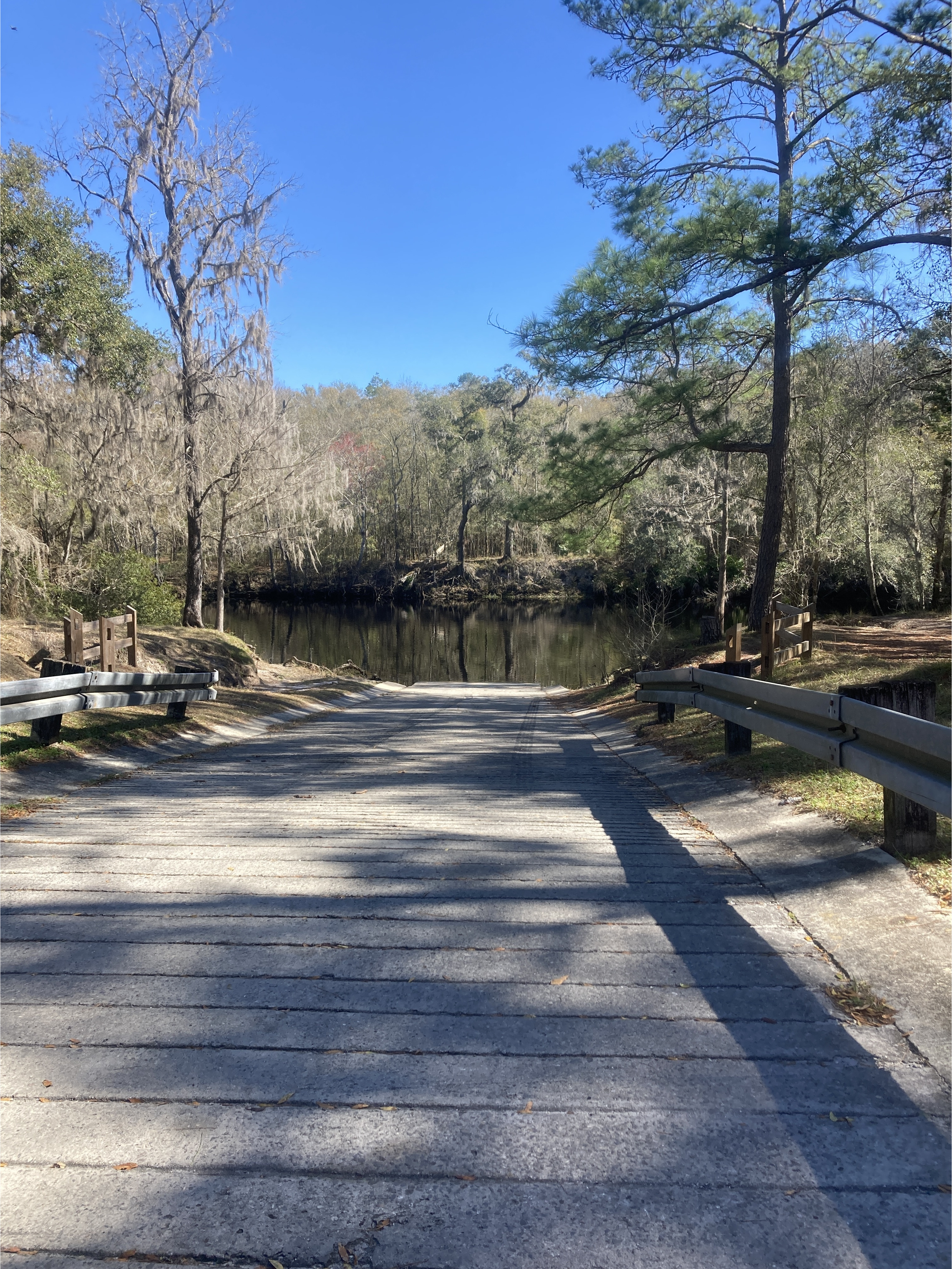 [US 27 Ramp, Santa Fe River @ US 27 2024-02-14]