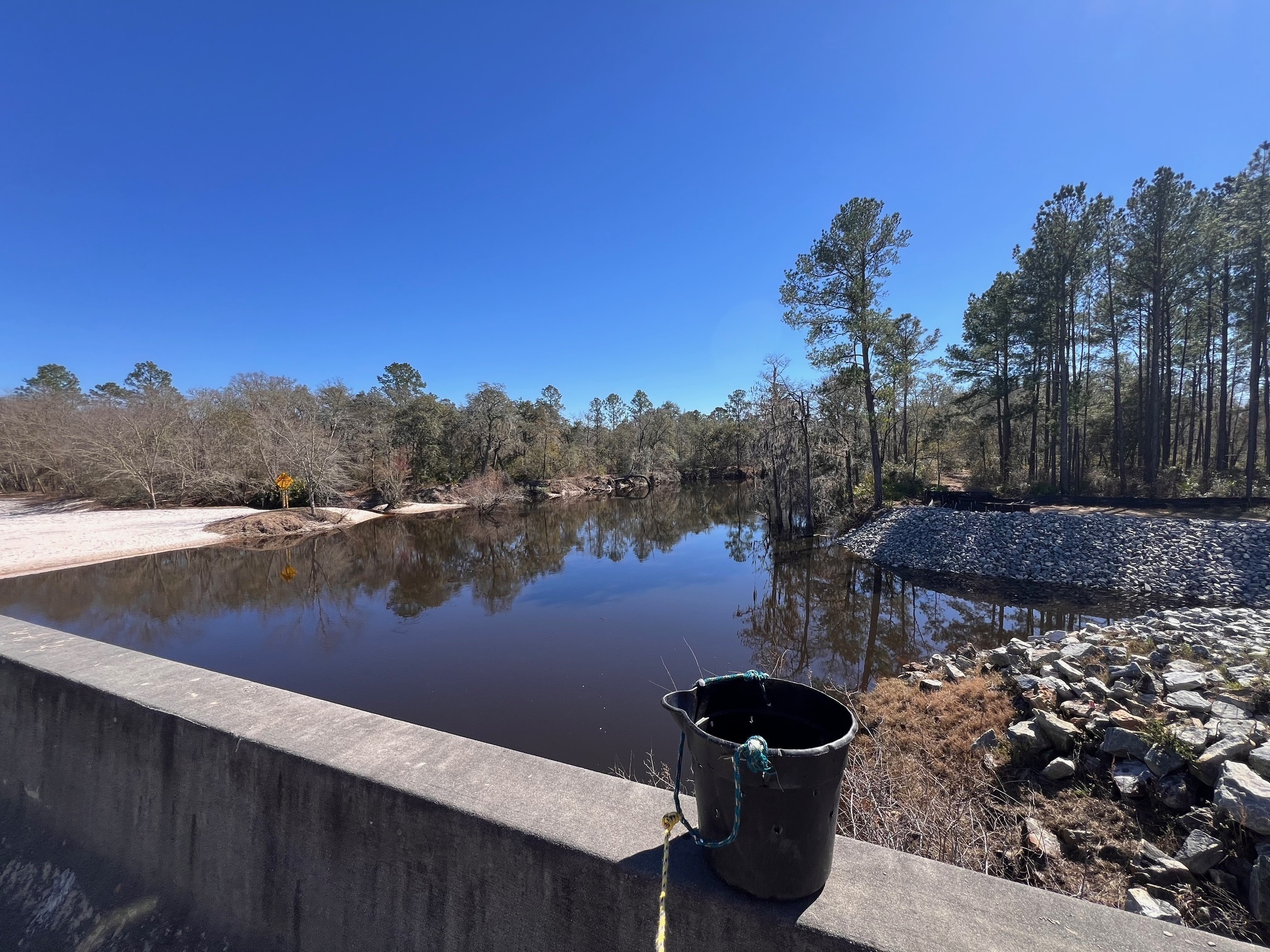 [Lakeland Boat Ramp, Alapaha River @ GA 122 2024-02-14]