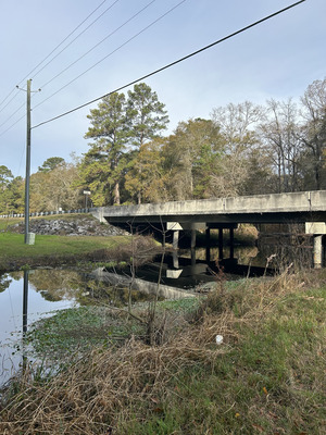 [Franks Creek @ GA 122 Bridge, 2024-01-03]