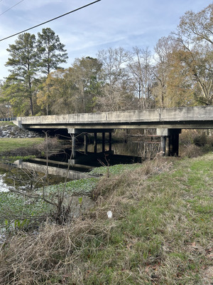 [Franks Creek @ GA 122 Bridge, 2024-01-17]