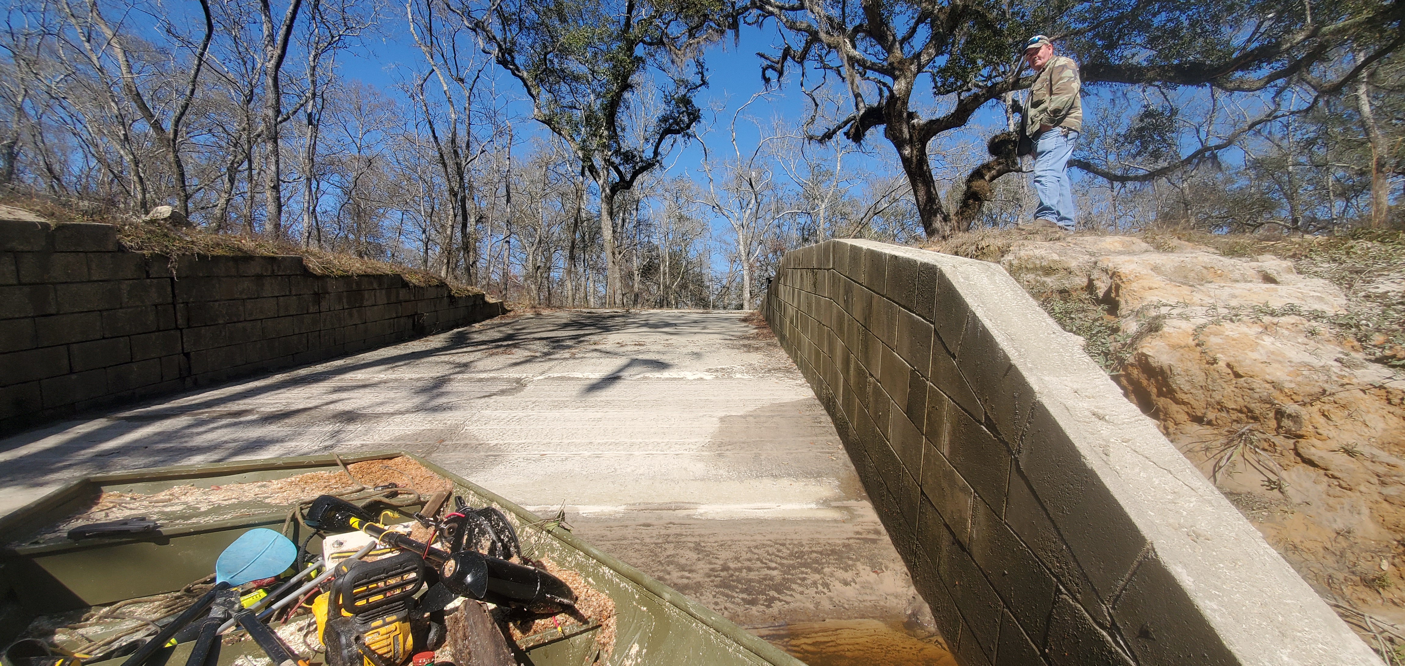 Paul Deloach Private Boat Ramp, 15:00:59, 30.8378963, -83.3700346