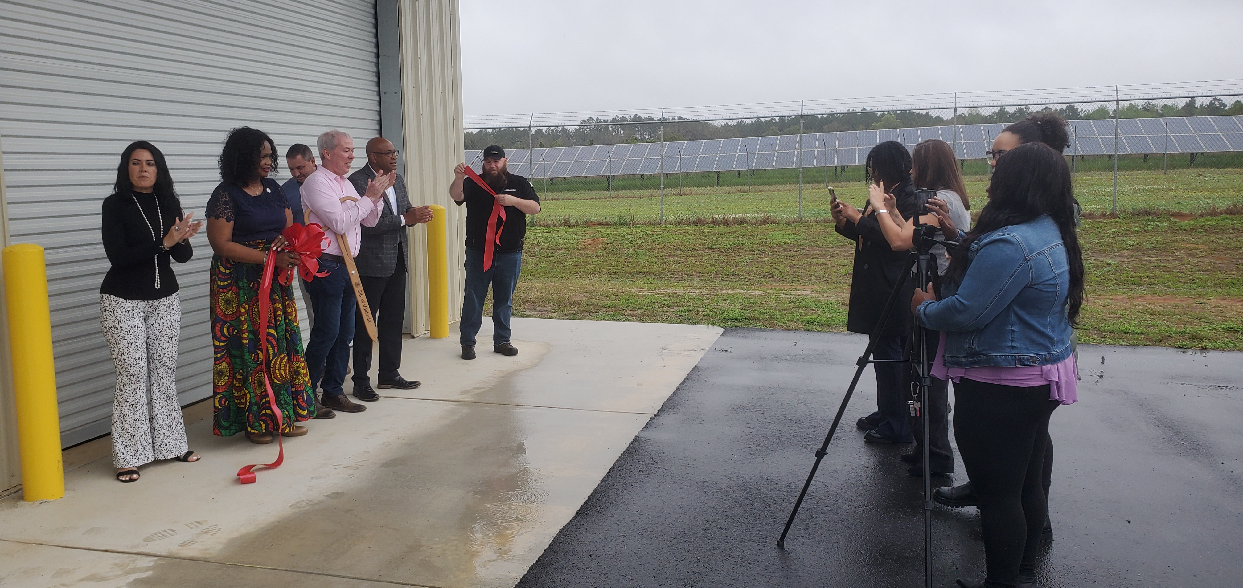 The ribbon is cut