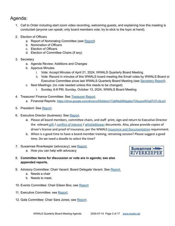 2024-07-14--wwals-quarterly-board-meeting-agenda-no-reports-0002