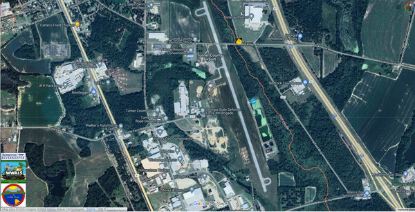 [Map: Sylvia Drive at Rockhouse Road, Ashburn, GA in ARWT]