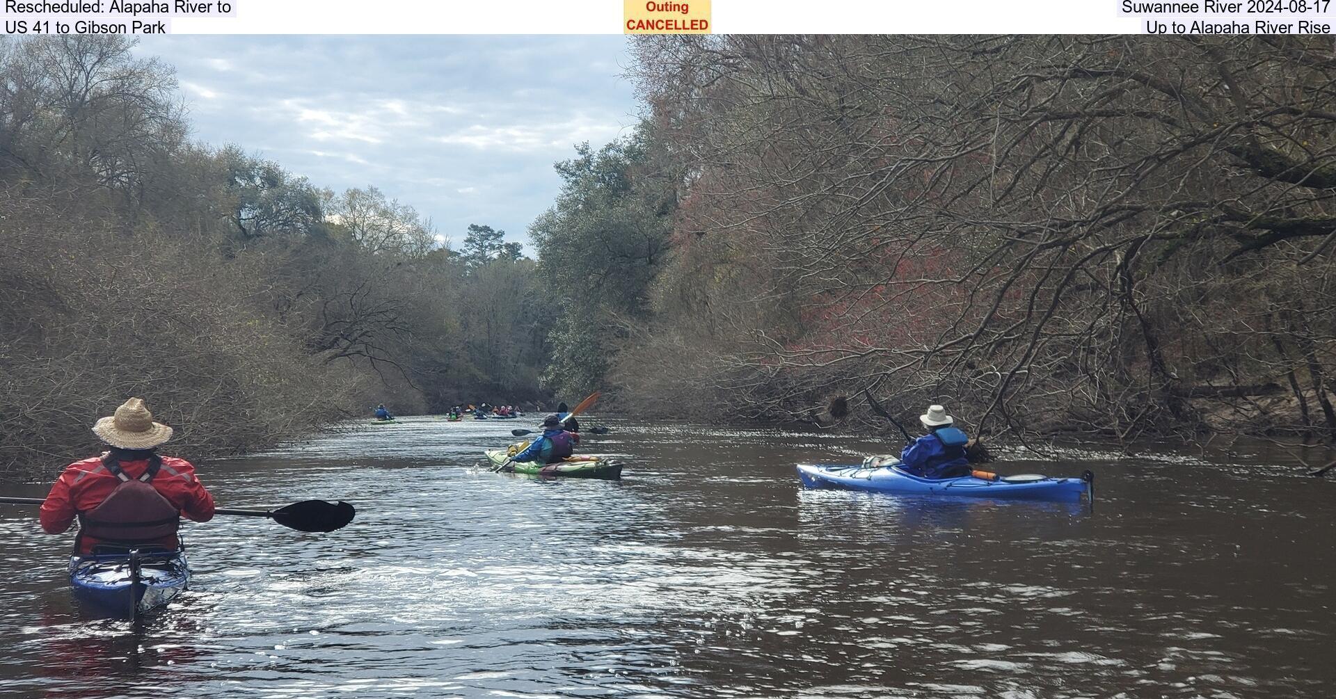 [Alapaha River to Suwannee River 2024-08-17, US 41 to Gibson Park, Up to Alapaha River Rise]