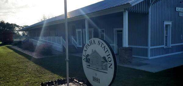 Closeup Alapaha Station 1881