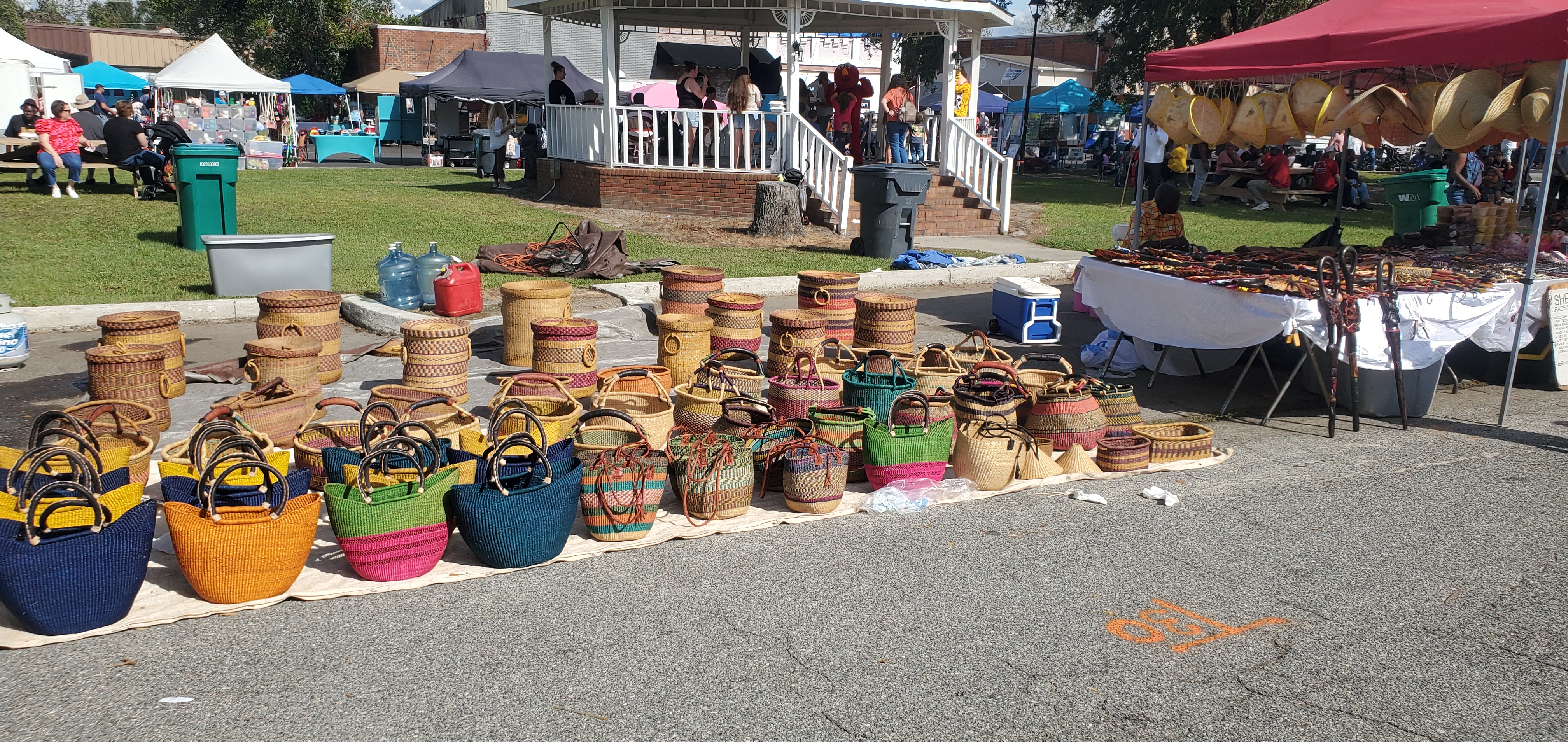 Woven baskets