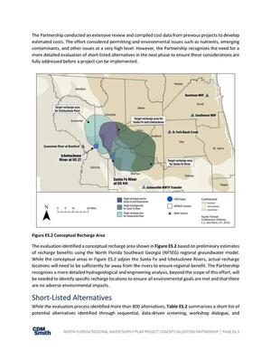 [Figure ES.2 Conceptual Recharge Area]