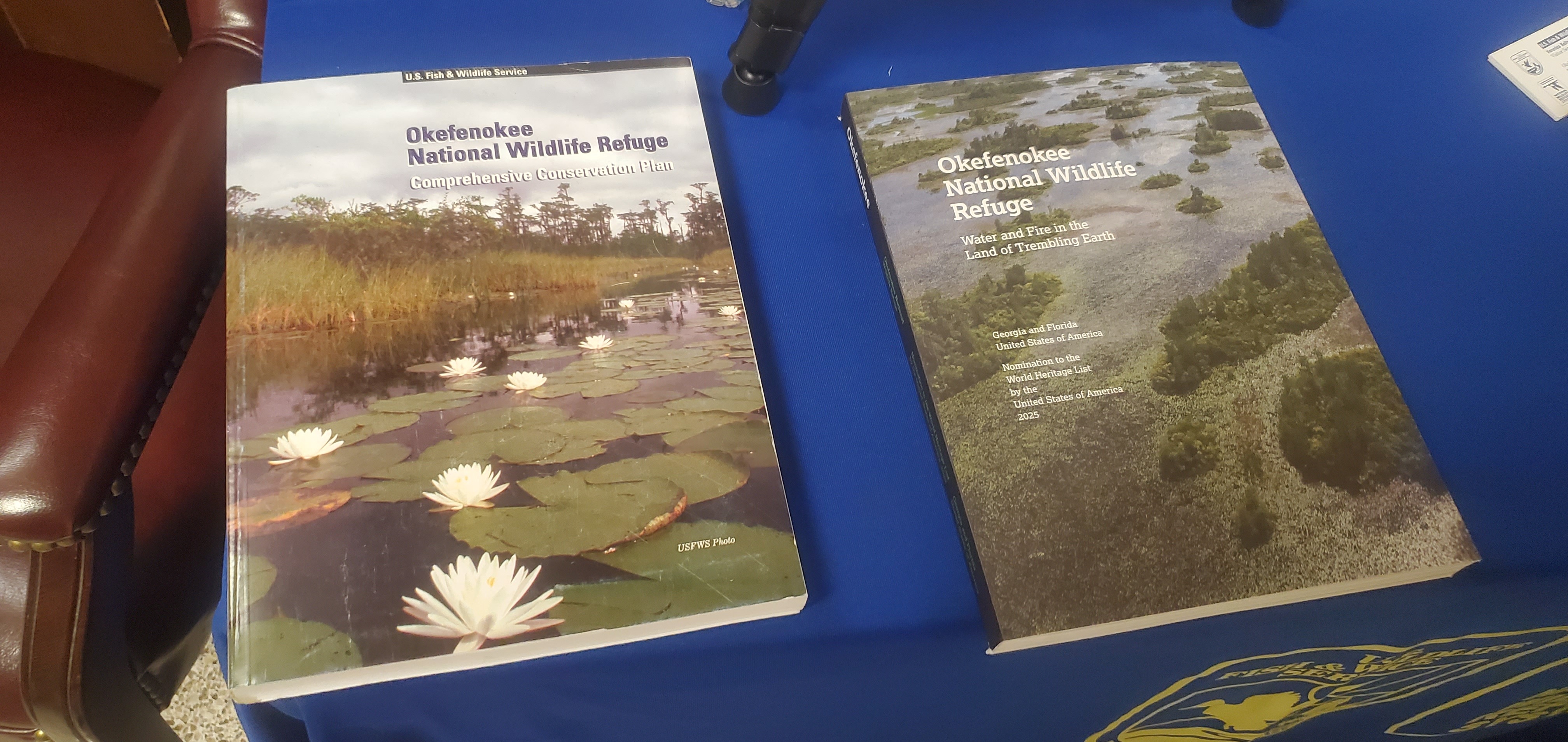 ONWR books: comprehensive plan and UNESCO World Heritage Site bid